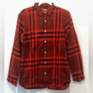 Burberry Men’s Flannel/Cotton Shirt